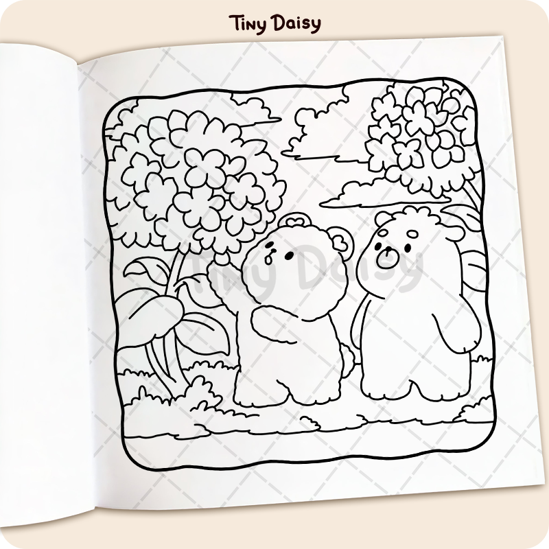 Bear Days Coloring Book - Image 7