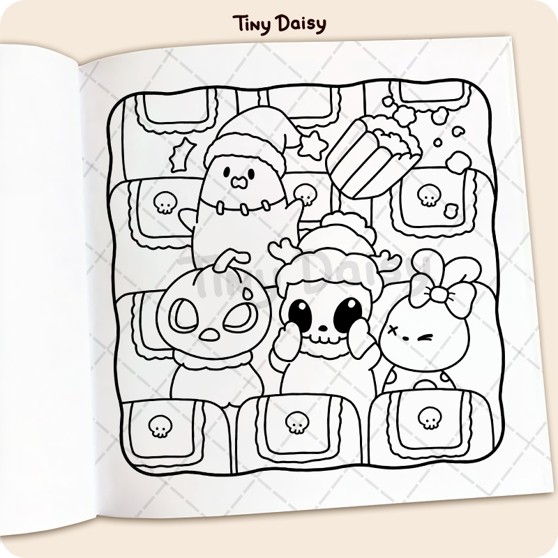Boo Xmas Coloring Book - Image 6
