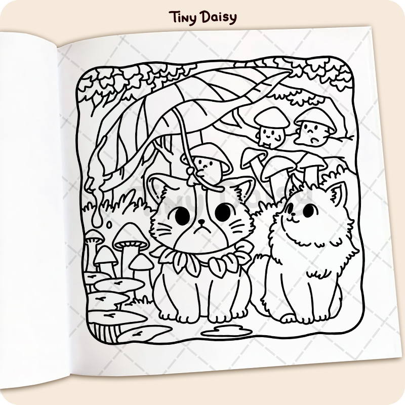 Meowland Coloring Book - Image 5