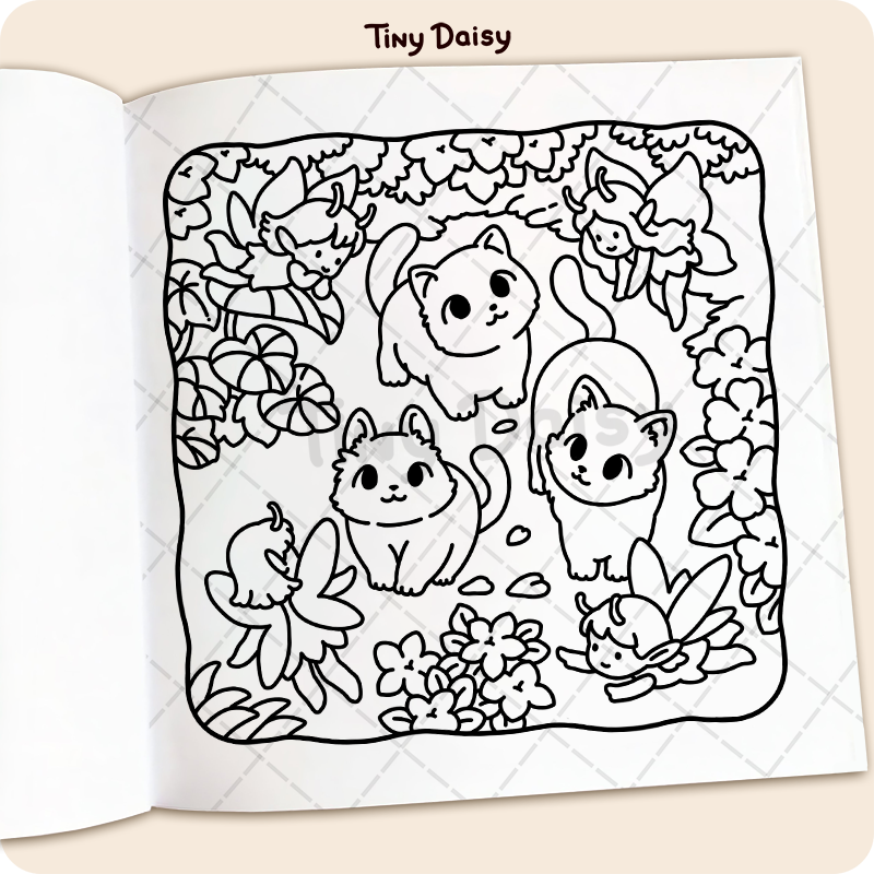 Meowland Coloring Book - Image 7