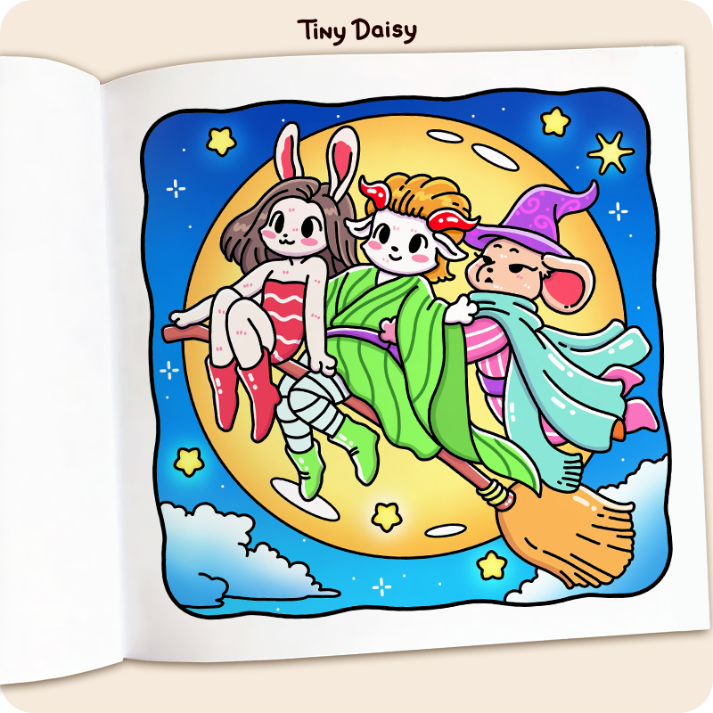 Cinemal Coloring Book - Image 2