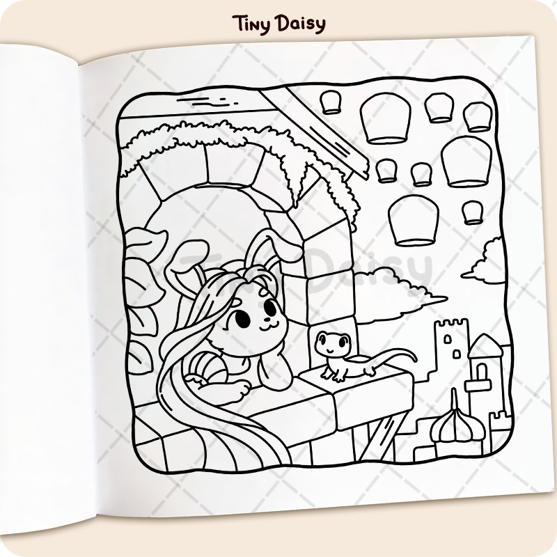 Cinemal Coloring Book - Image 3