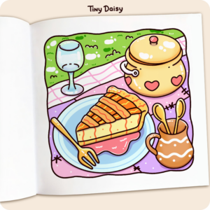 Alternative view of Cottage Kitchen Coloring Book