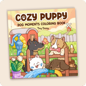 Alternative view of Cottage Paws Coloring Book