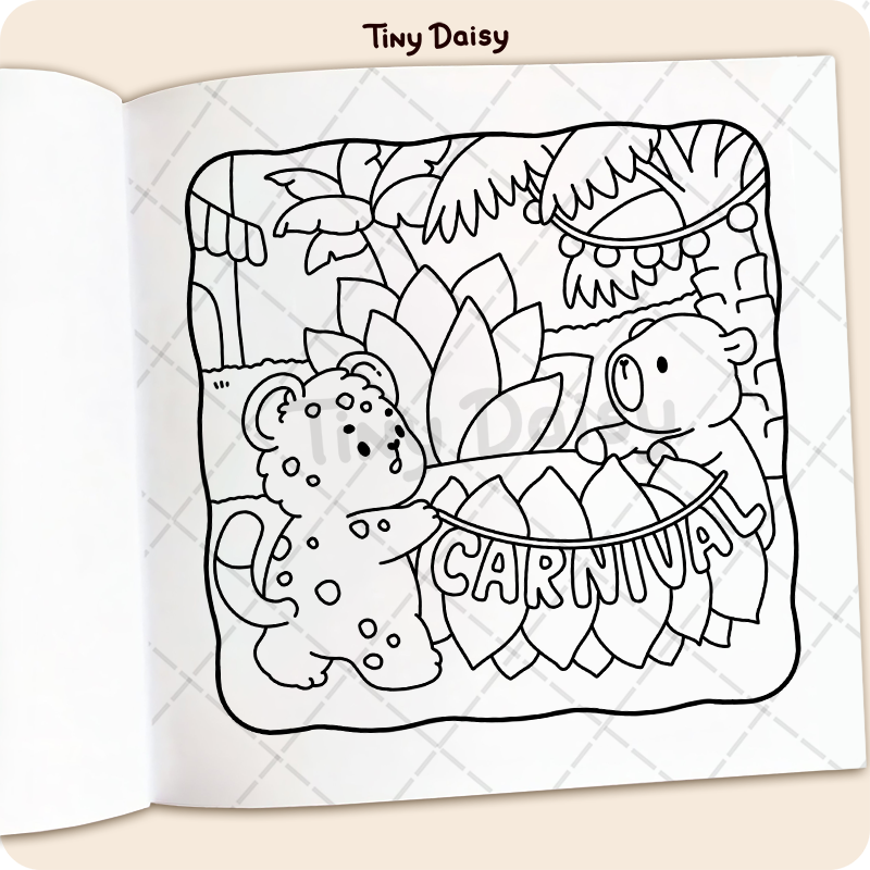 Cozy Brazil Coloring Book - Image 4