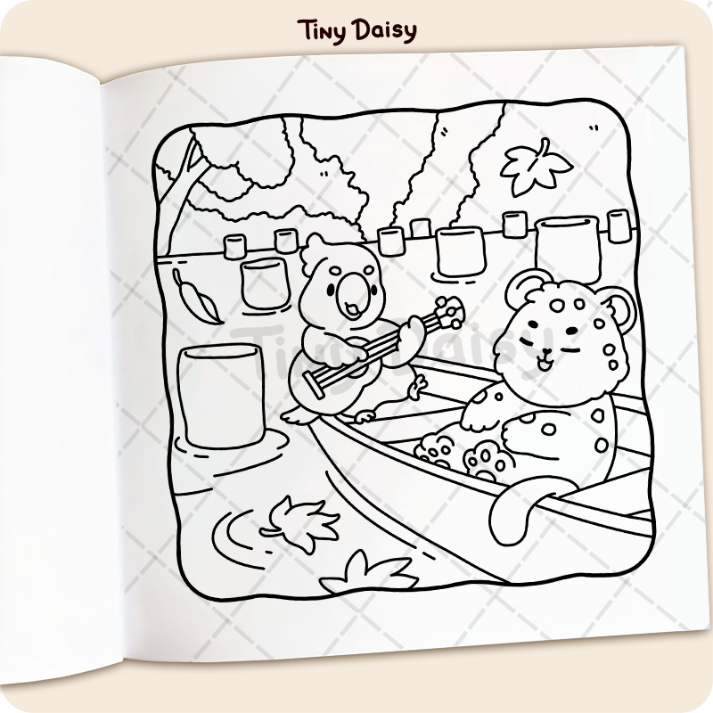 Cozy Brazil Coloring Book - Image 7