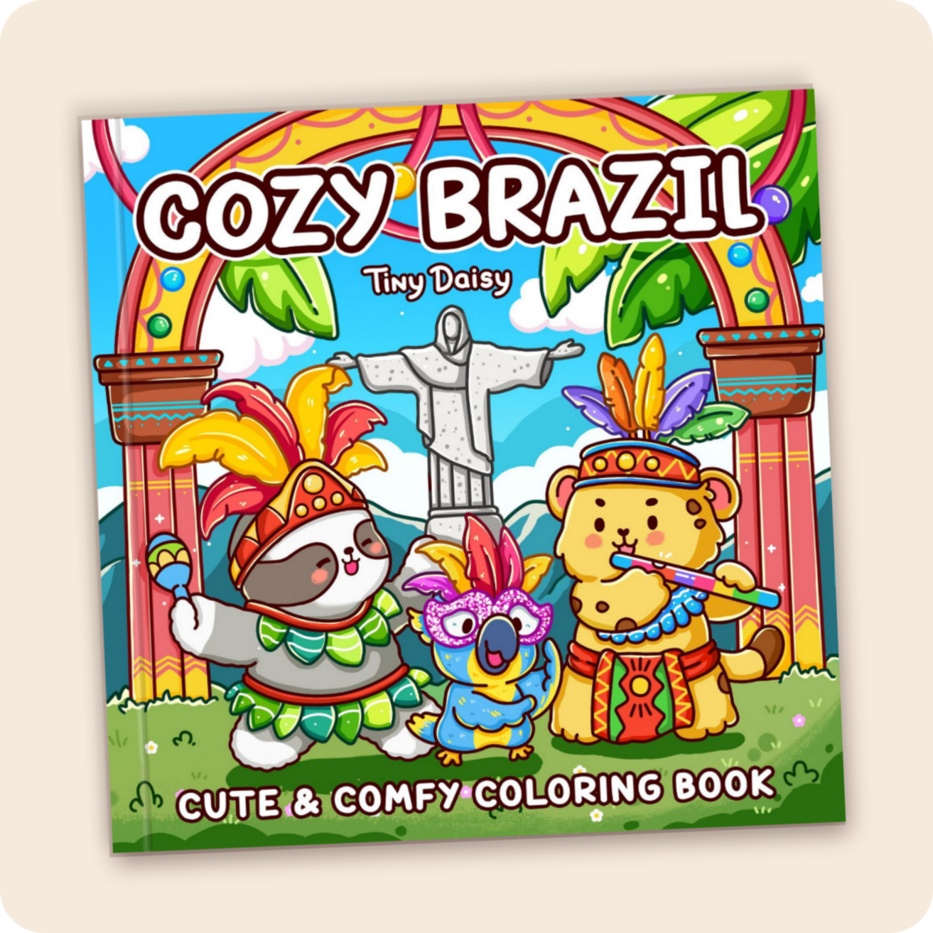 Cozy Brazil Coloring Book