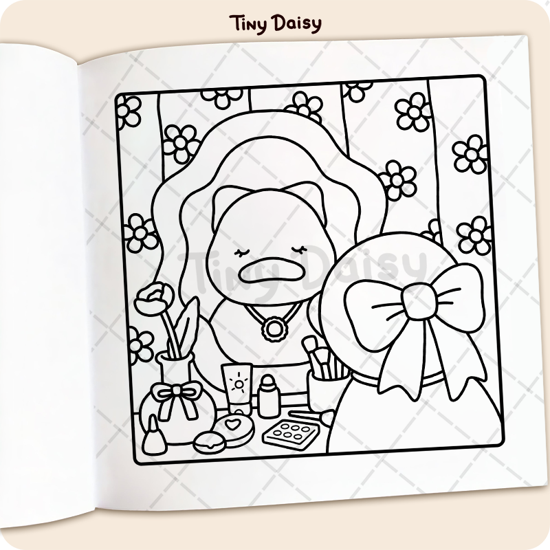 Cozy Fuzzy Coloring Book - Image 7