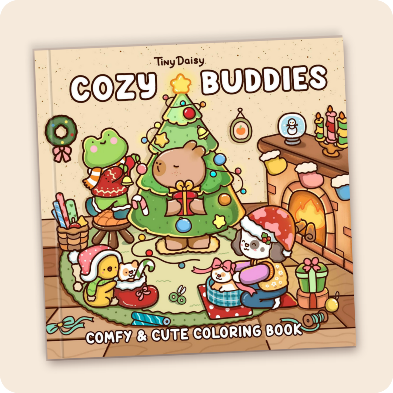 Cozy Fuzzy Coloring Book - Image 2