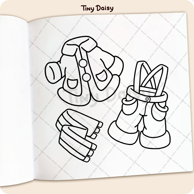 Cozy Time Christmas Coloring Book - Image 12