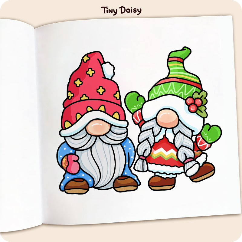 Cozy Time Christmas Coloring Book - Image 5
