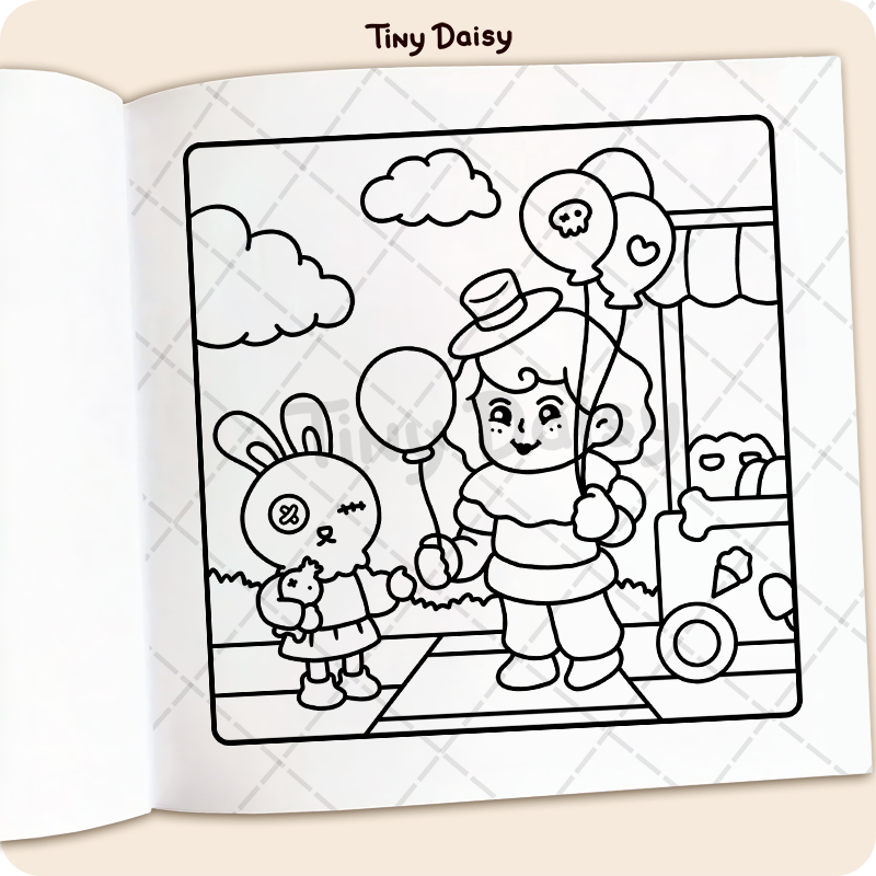 Spooky Cozy Coloring Book - Image 10