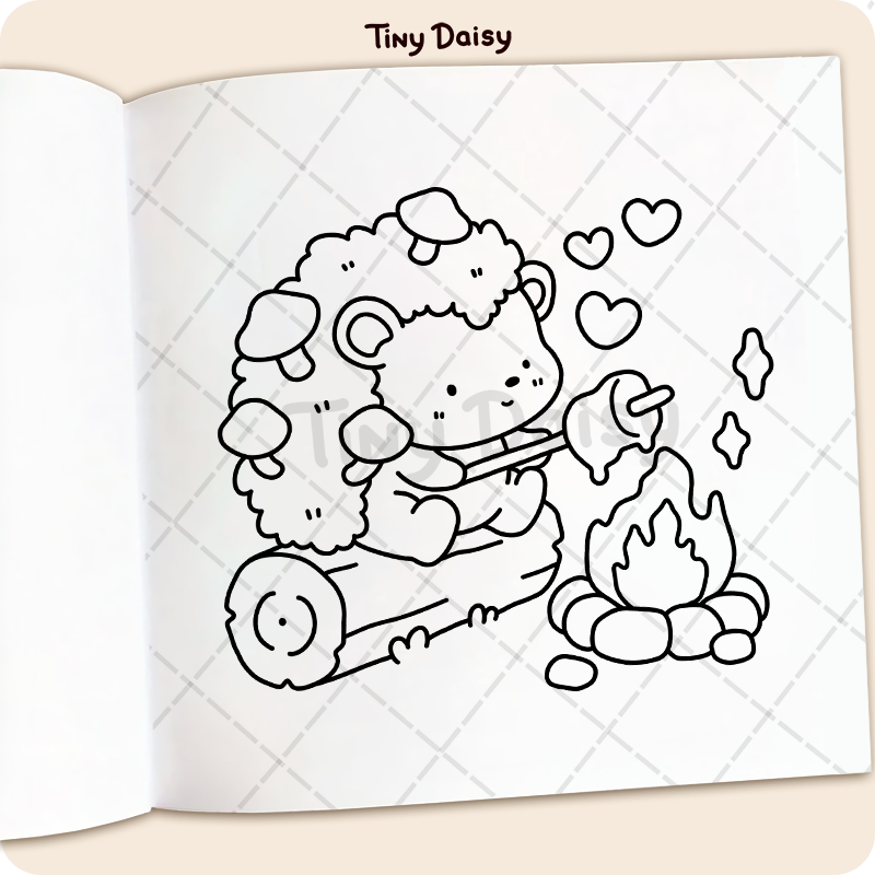 Cozy Vibes Coloring Book - Image 4