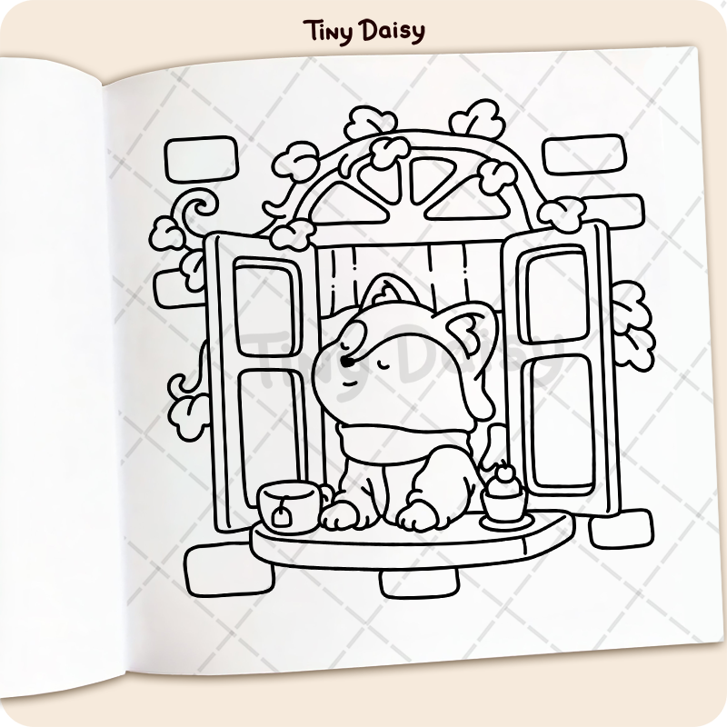 Cozy Vibes Coloring Book - Image 5