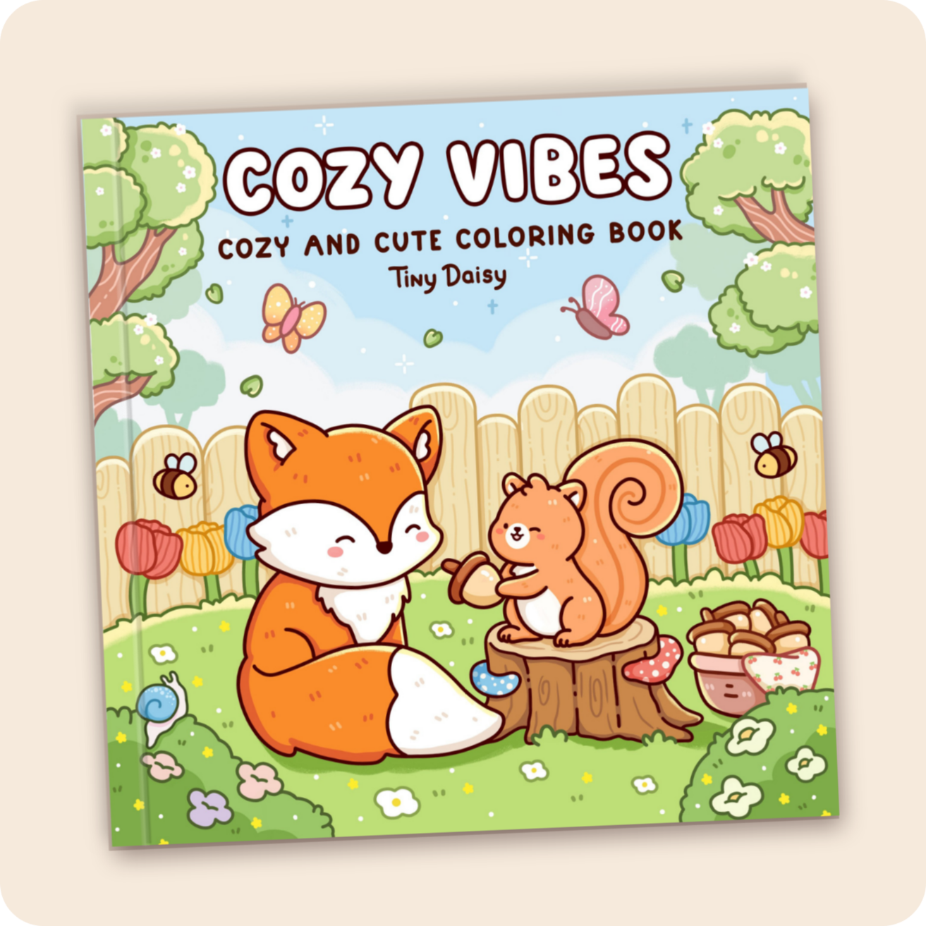 Cozy Vibes Coloring Book