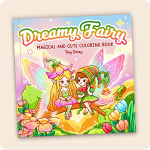 Dreamy Fairy Coloring Book