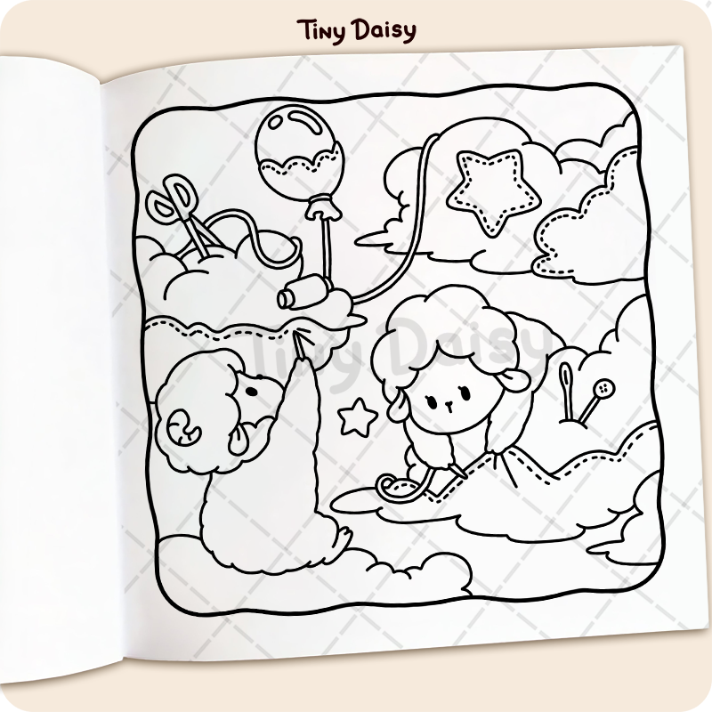 Fluffy Days Coloring Book - Image 3