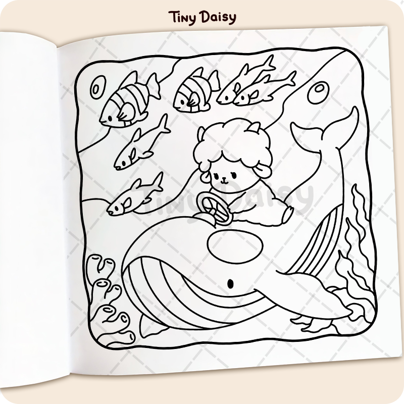 Fluffy Days Coloring Book - Image 6