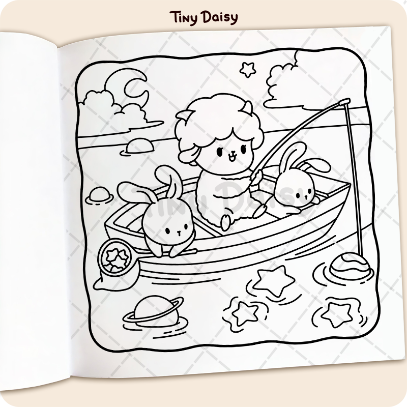 Fluffy Days Coloring Book - Image 7