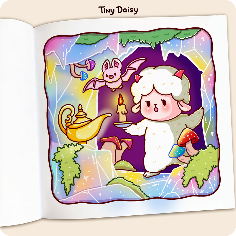 Fluffy Days Coloring Book - Image 2