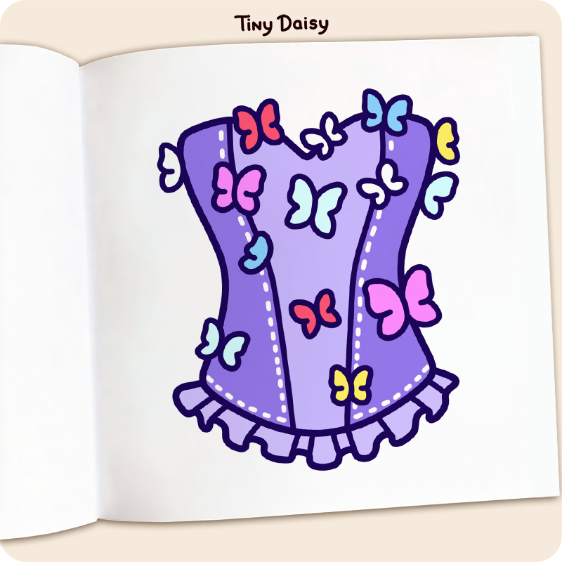 Fashion Groove Coloring Book - Image 4