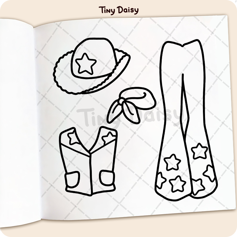 Fashion Groove Coloring Book - Image 8