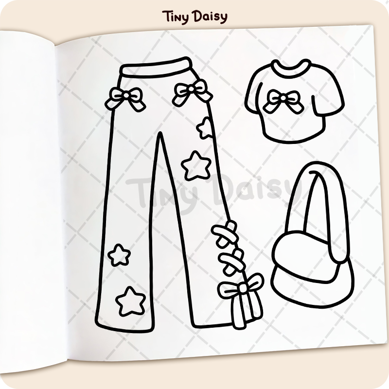 Fashion Groove Coloring Book - Image 9