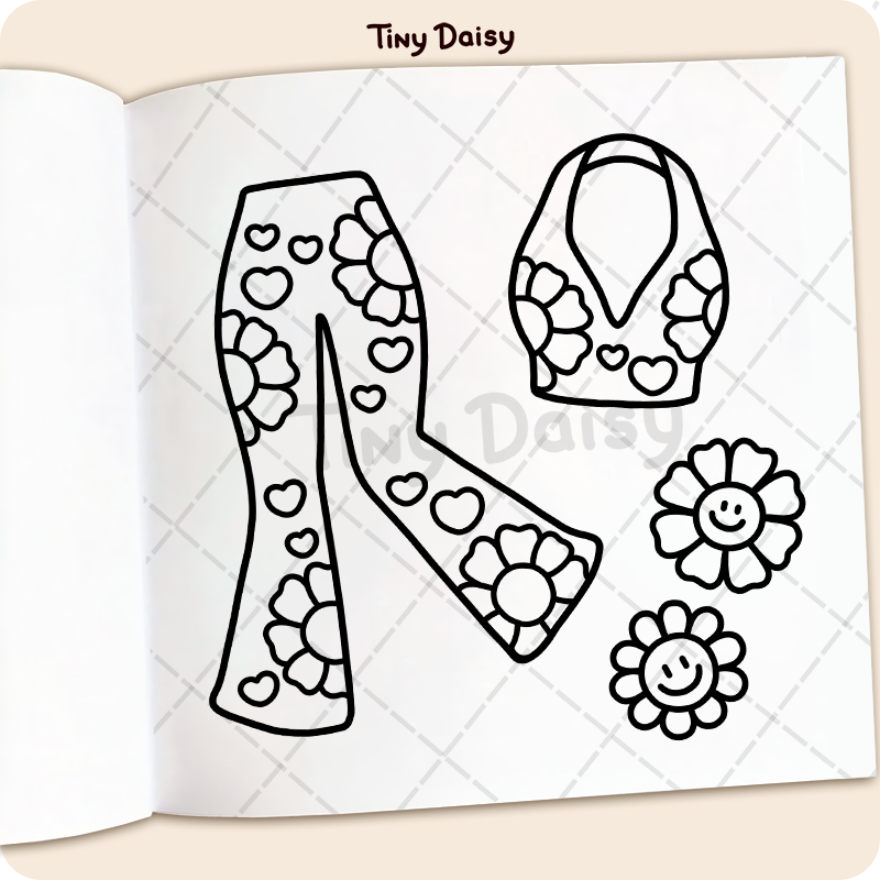 Fashion Groove Coloring Book - Image 10