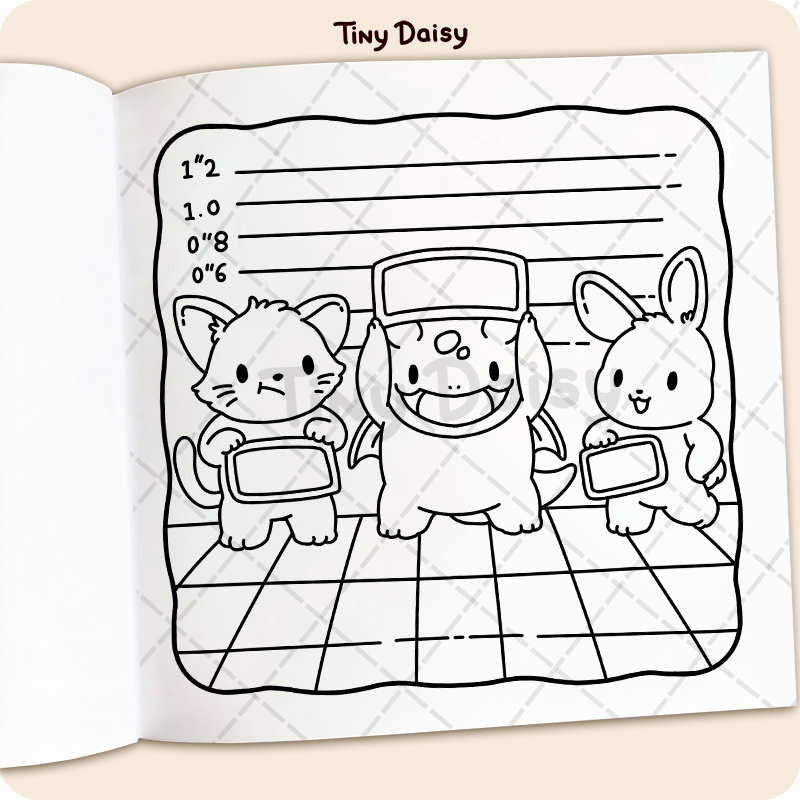 Funny Criminal Coloring Book - Image 4