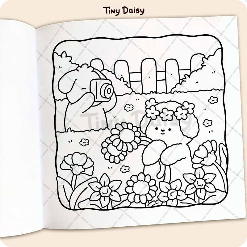 Fuzzy Days Coloring Book - Image 5
