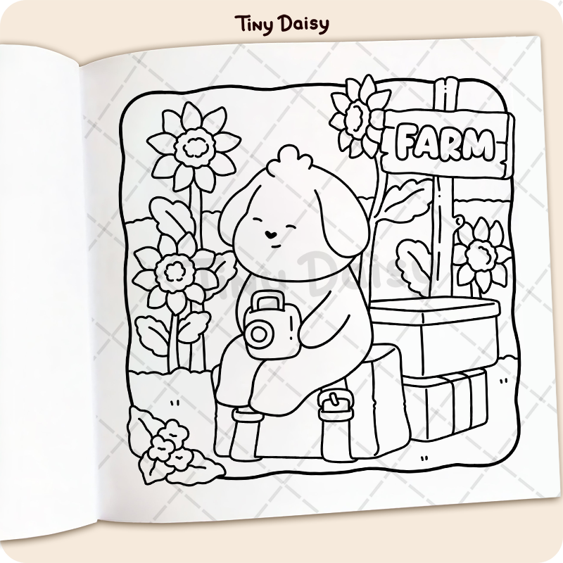Fuzzy Days Coloring Book - Image 6