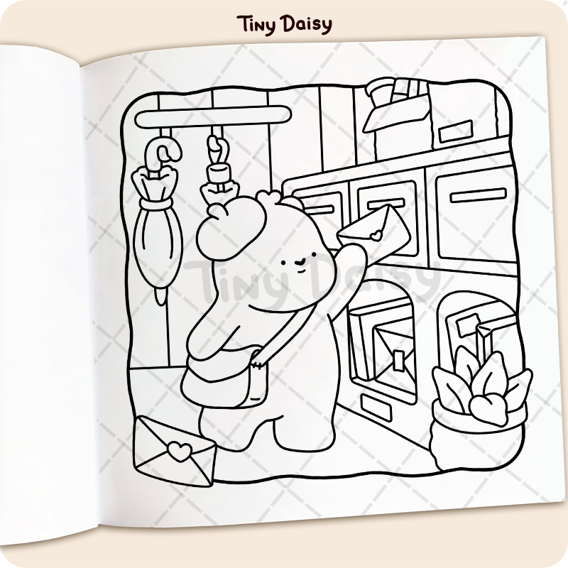Fuzzy Days Coloring Book - Image 7