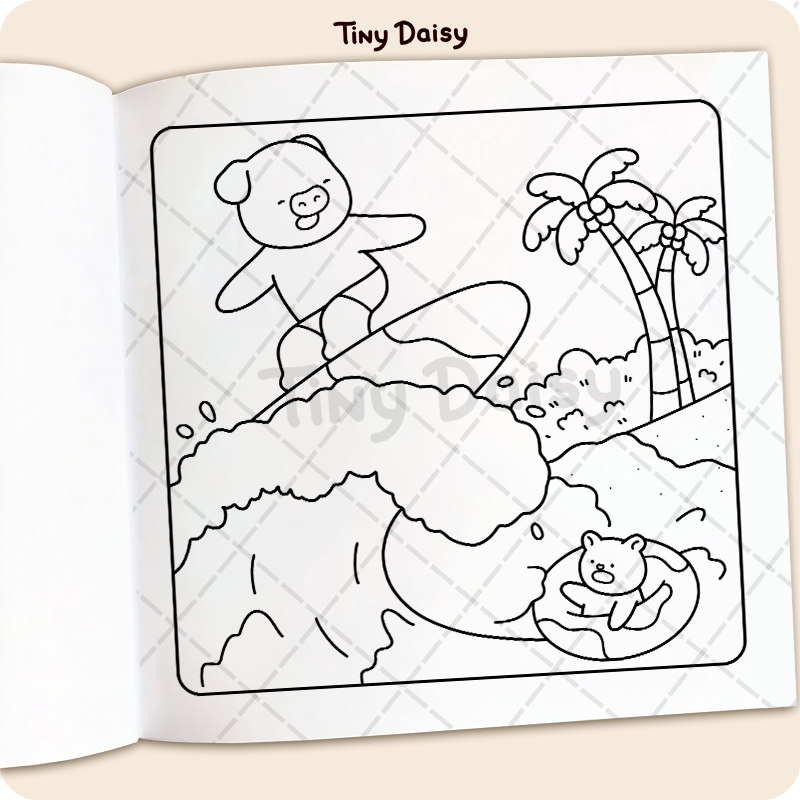 Fuzzy Eras Coloring Book - Image 6