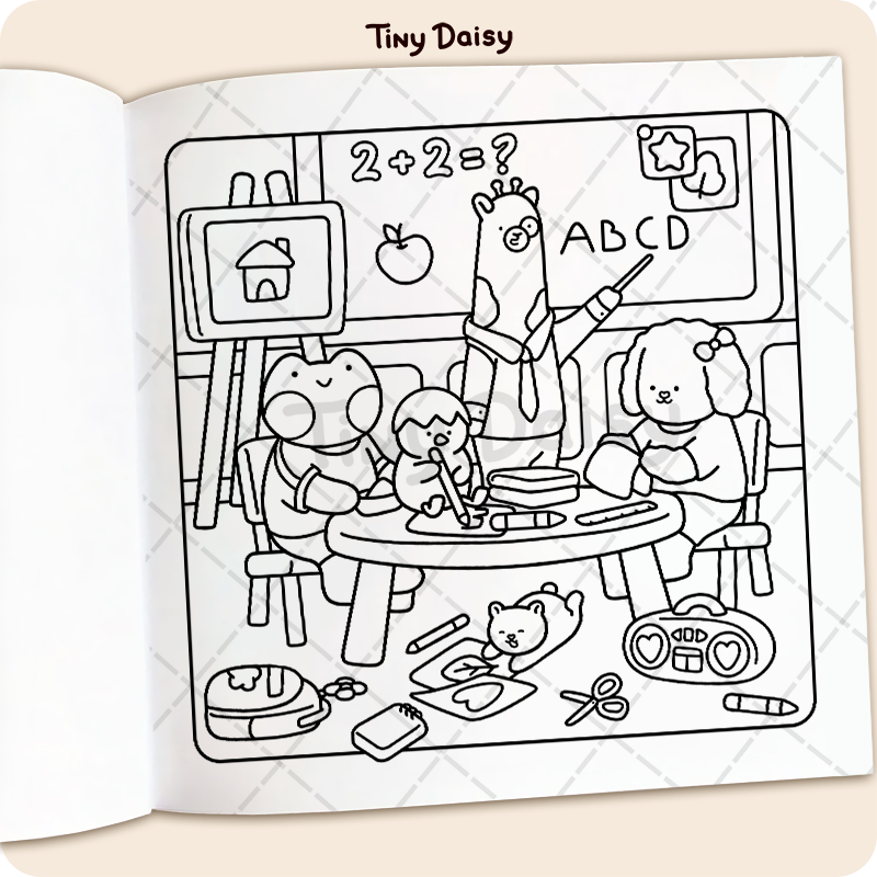 Fuzzy Eras Coloring Book - Image 7