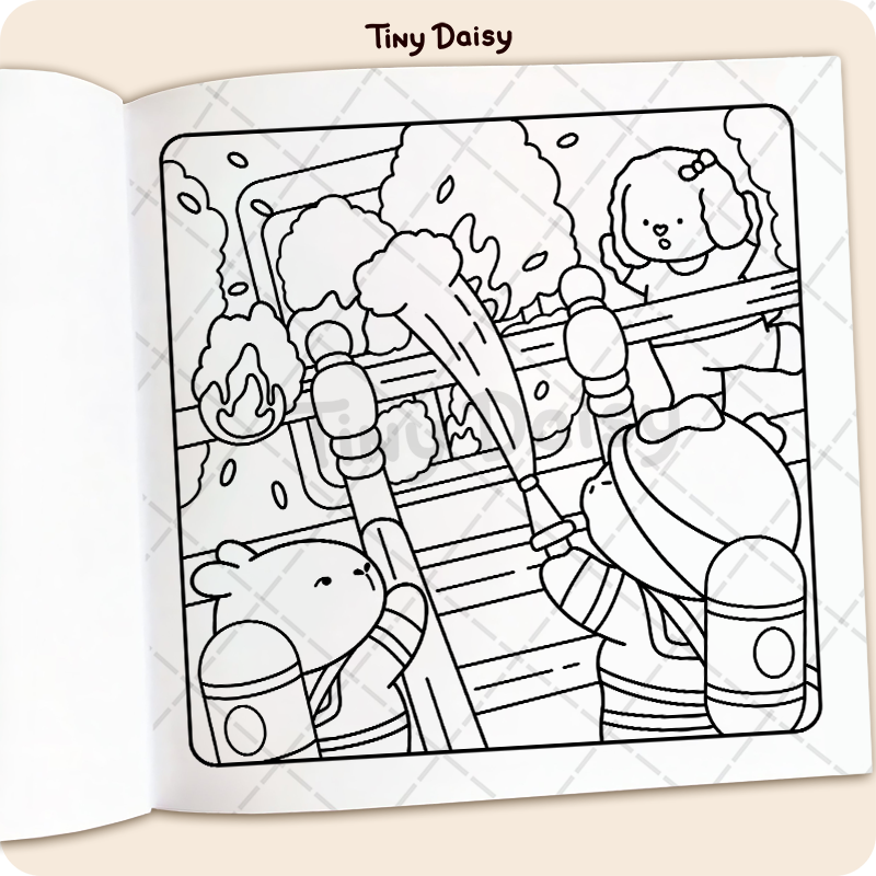 Fuzzy Eras Coloring Book - Image 10