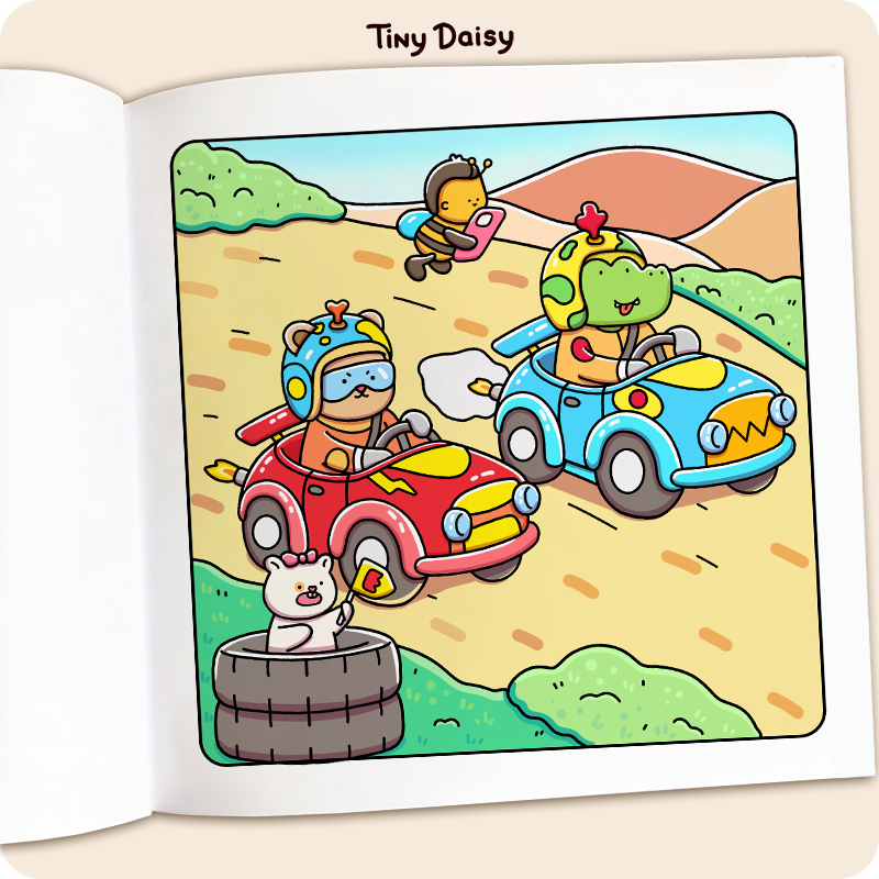 Fuzzy Eras Coloring Book - Image 4