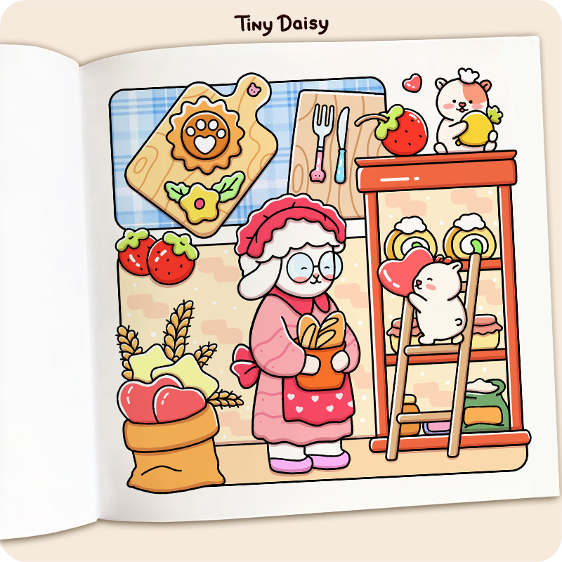 Fuzzy Eras Coloring Book - Image 2