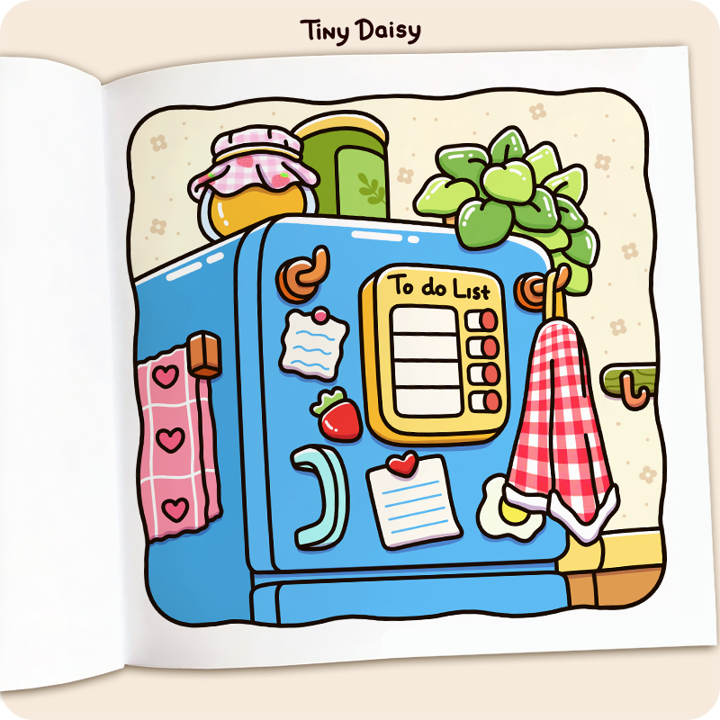 Girl Stuffs Coloring Book - Image 2