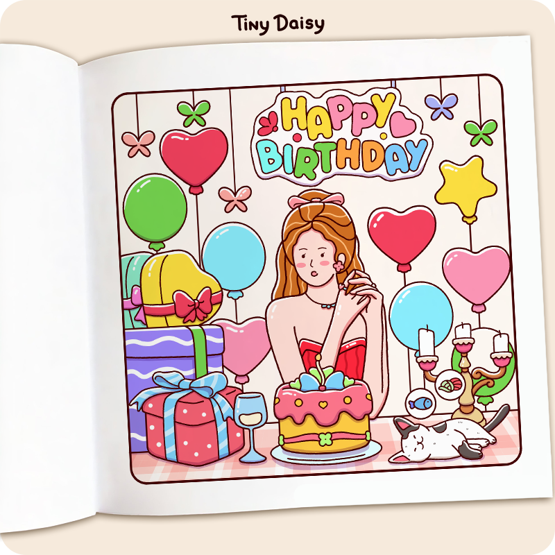 Soft Moments Coloring Book - Image 3