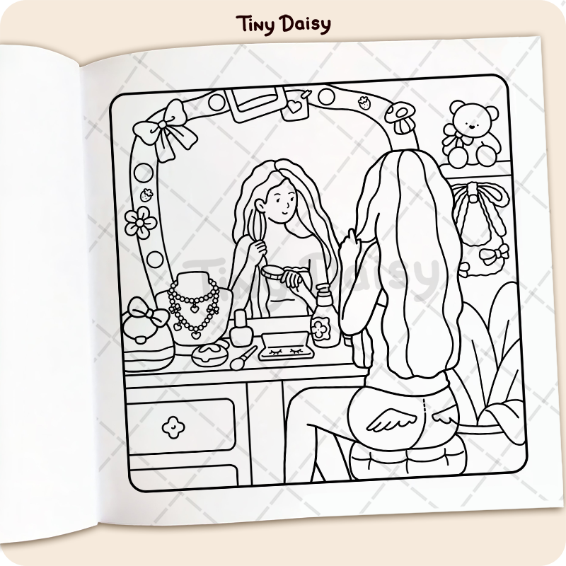 Soft Moments Coloring Book - Image 4