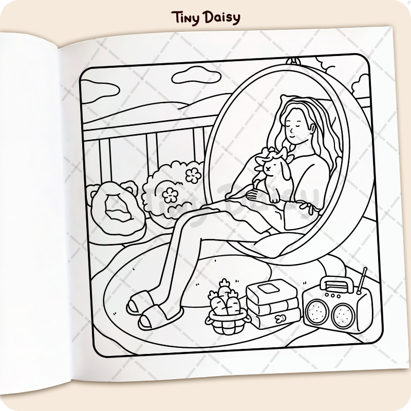 Soft Moments Coloring Book - Image 5