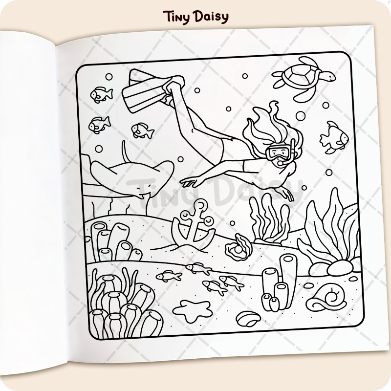 Soft Moments Coloring Book - Image 6