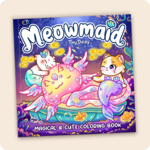 Alternative view of Little Meowmaid Coloring Book