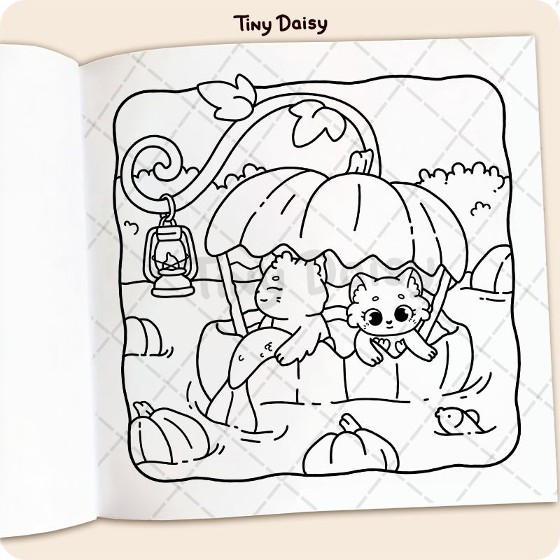 Little Meowmaid Coloring Book - Image 4