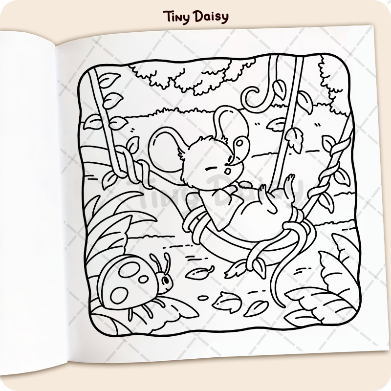 Little Mousey Coloring Book - Image 6