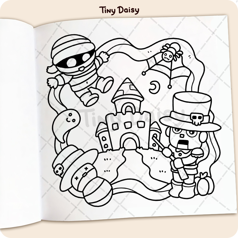 Lost In Wondertown Coloring Book - Image 9