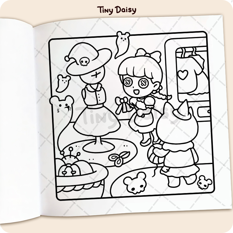 Lost In Wondertown Coloring Book - Image 11