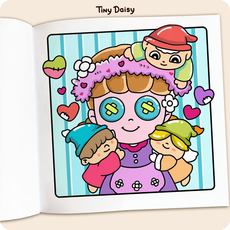 Lost In Wondertown Coloring Book - Image 3