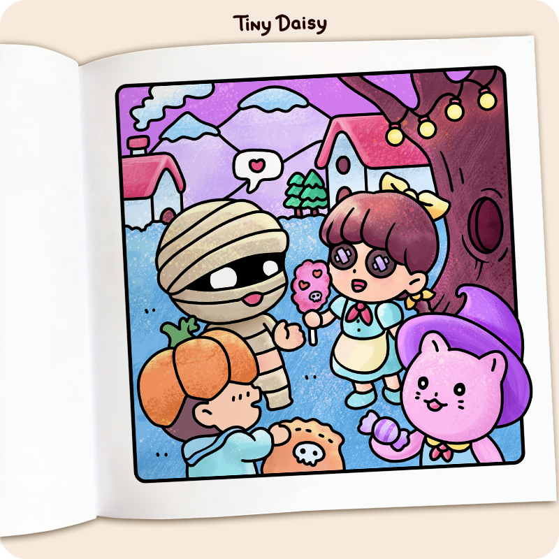 Lost In Wondertown Coloring Book - Image 6