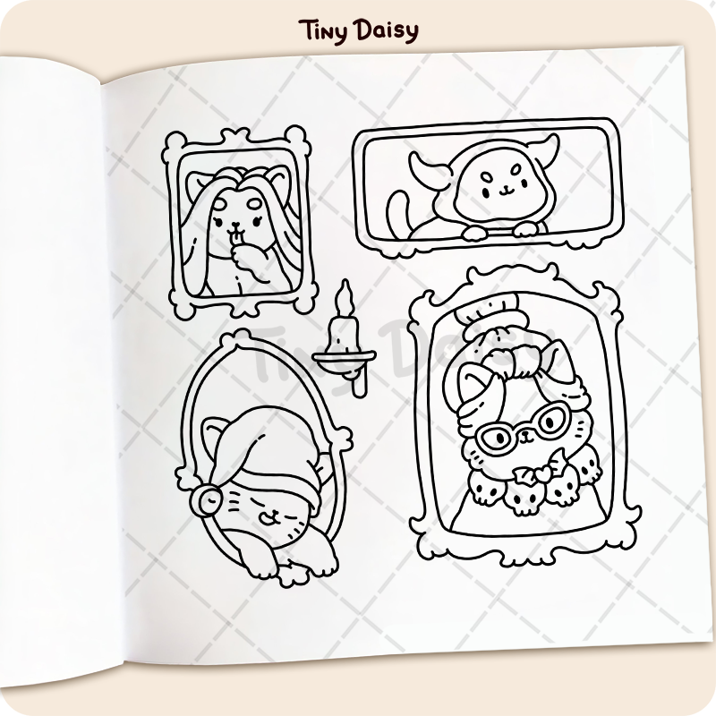 Spooky Meowy Coloring Book - Image 10